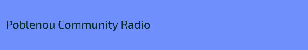 Poblenou Community Radio